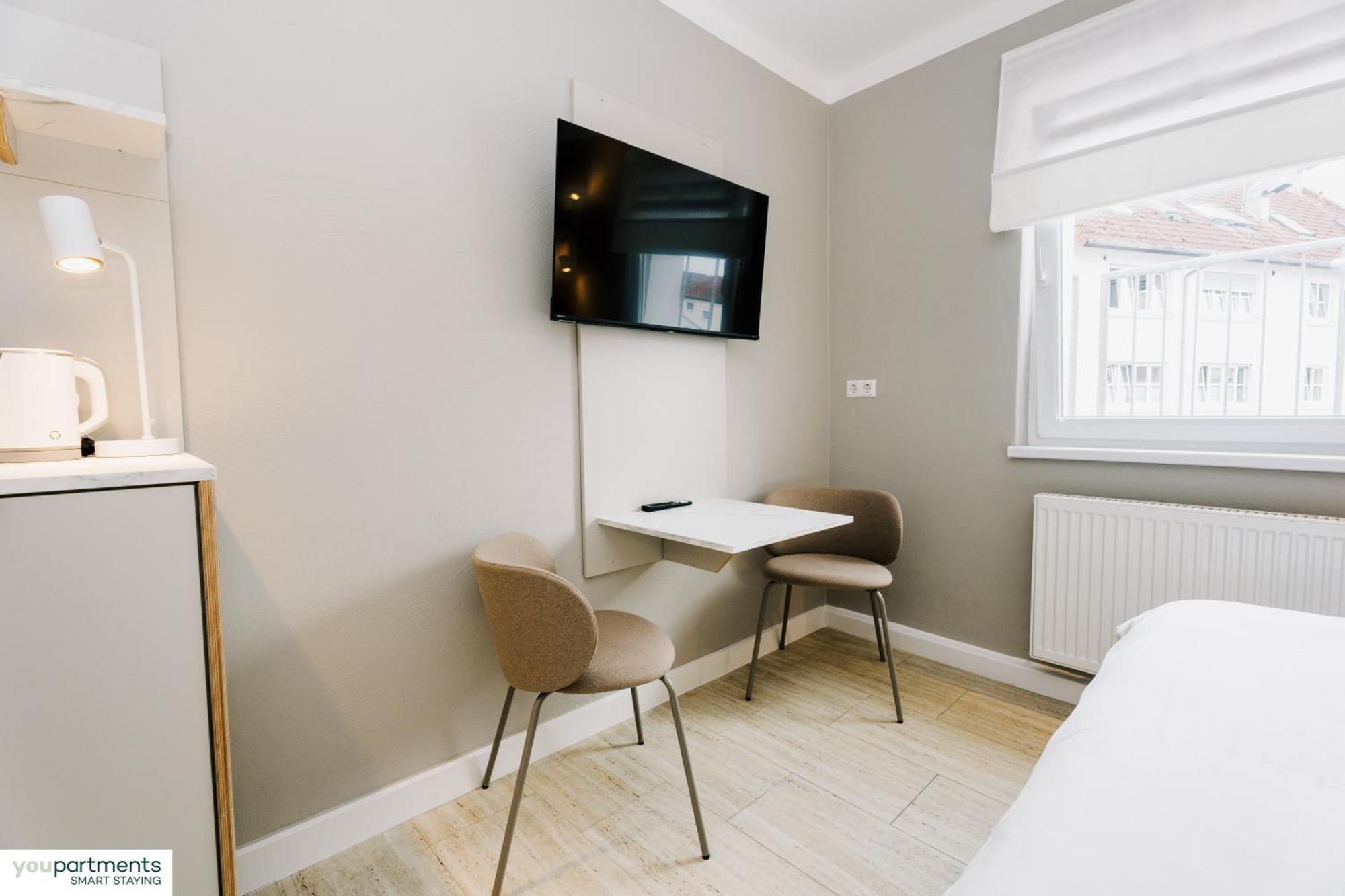 Youpartments - Zentrale Micro Apartments Kaiserslautern Rom bilde