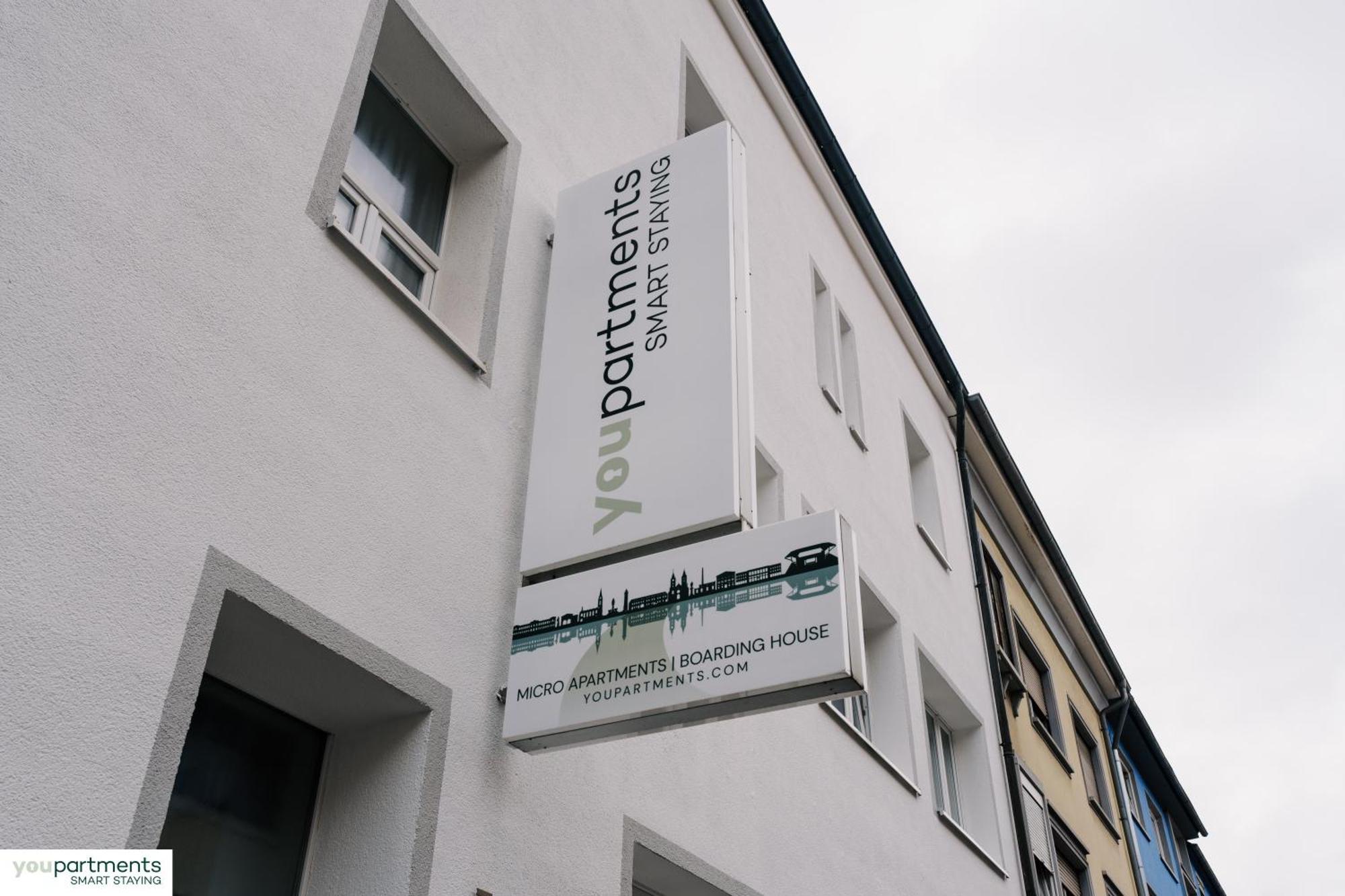 Youpartments - Zentrale Micro Apartments Kaiserslautern Eksteriør bilde